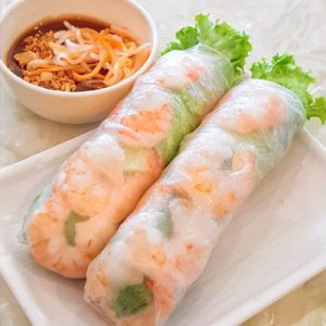 A2. Grilled Meat Spring Rolls
