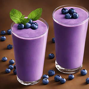 BO3. Blueberry Smoothies