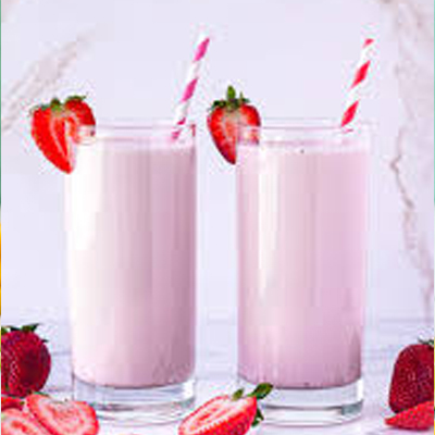 Iced Strawberry Milk