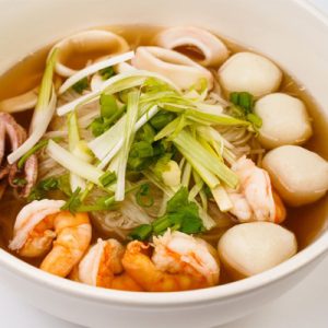P6. Seafood Combo Noodle Soup